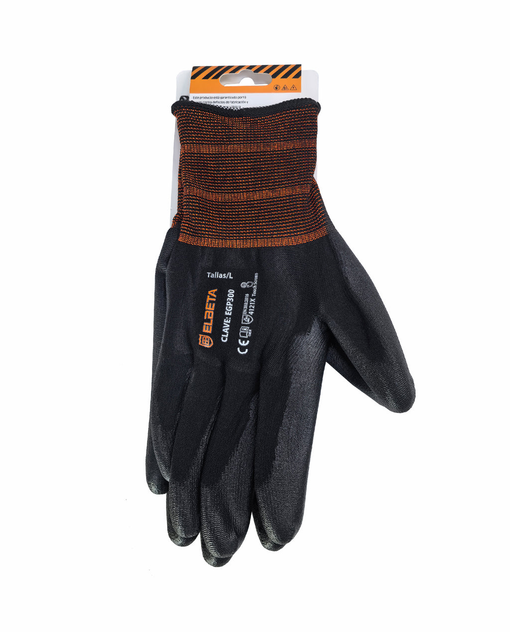 EGP300 PU Coated Nylon Gloves;Guantes de Nylon Recubiertos de Poliuretano