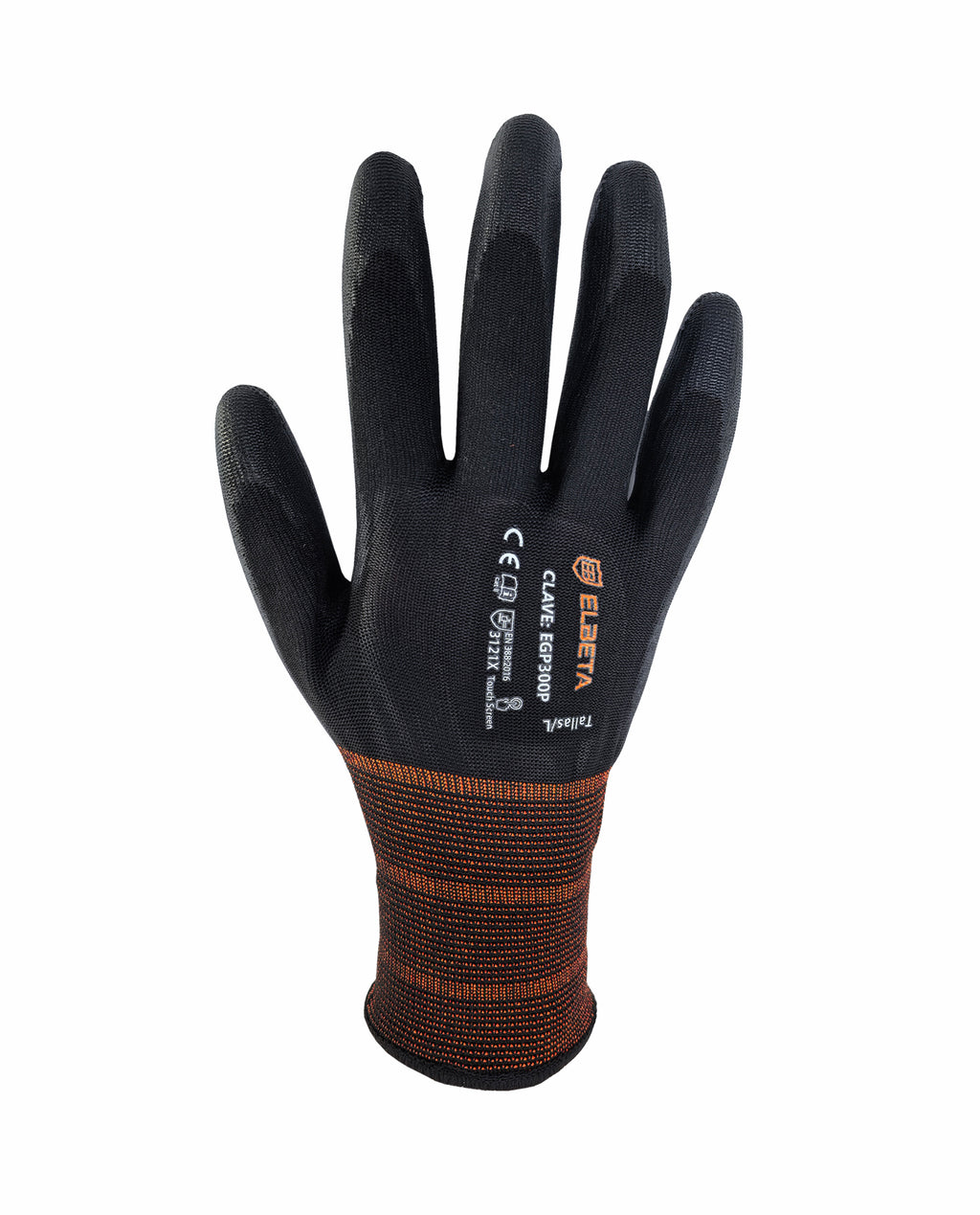 EGP300P PU Coated Polyester Gloves;Guantes de Poliéster Recubiertos de Poliuretano