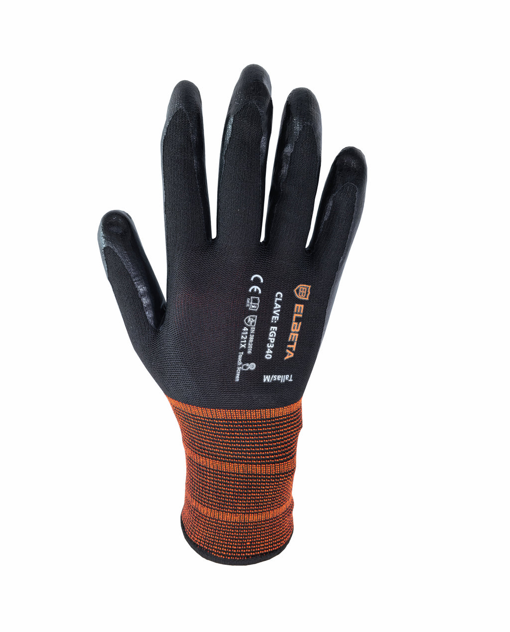 EGP340 Nitrile Coated Nylon Gloves;Guantes de Nylon Recubiertos de Nitrilo