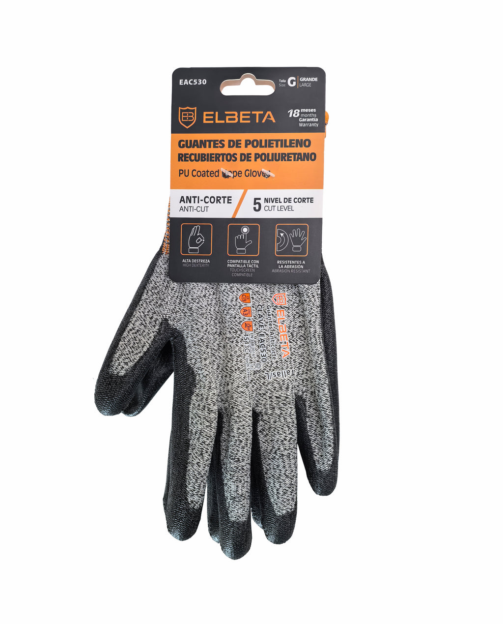 EAC 530  A5 Guantes cortes &amp; A5 Cut Resistant Gloves